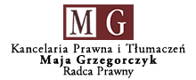 logo Kancelaria Maja Grzegorczyk