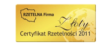 logo Złoty Certyfikat